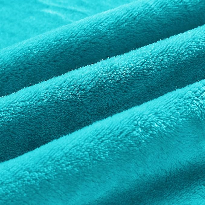 BEDELITE Fleece Blanket Soft Plush King Size Bed Blanket Peacock 108"x90" | Ultra Soft Fleece, Plush Microfiber, Lightweight Warmth, All Season Comfort, Fade Resistant, Machine Washable