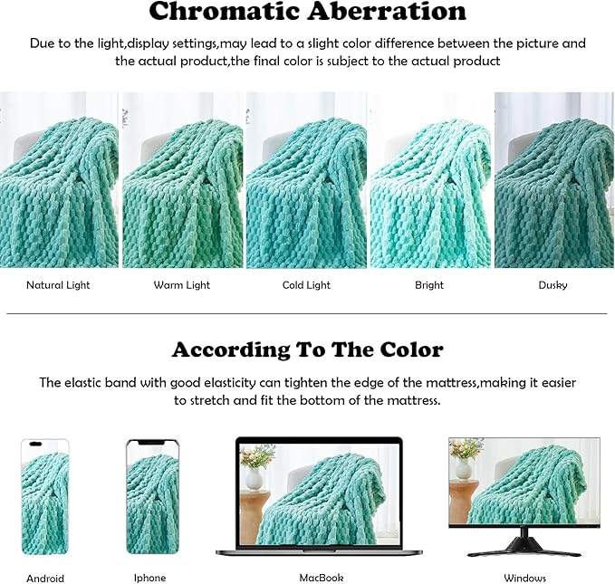 NEWCOSPLAY Fleece Clouds Cozy Throw Blanket for Couch, Sage Green, 50"x60" | Premium Silky Flannel Blanket, Soft Lightweight Fluffy Throw Blanket for Bed Sofa Decor, Gift for All Season Use