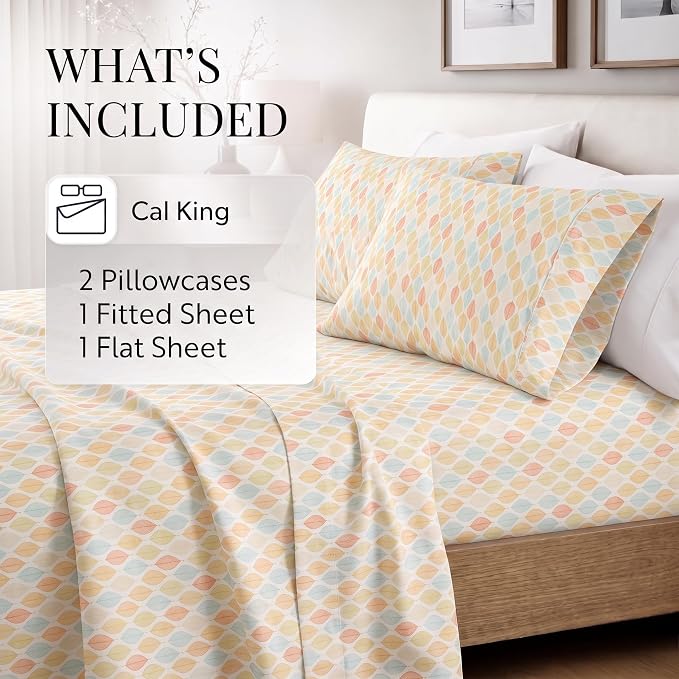 Linen Market 4 Piece California King Bedding Sheet Set (Yellow) - Sleep Better Than Ever with These Ultra-Soft Cooling Bed Sheets for Your California King Size Bed - Deep Pocket Fits 16" Mattress