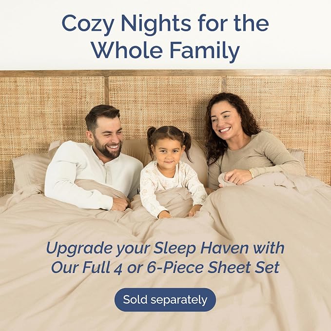 Twin Flat Sheet - Single Top Flat Sheet Only - Breathable & Cooling - Cream | Hotel Luxury Top Flat Sheet Only, Ultra-Soft, Breathable & Cooling, Fade & Wrinkle Free, Easy-Care, Stain & Shrink Resistant