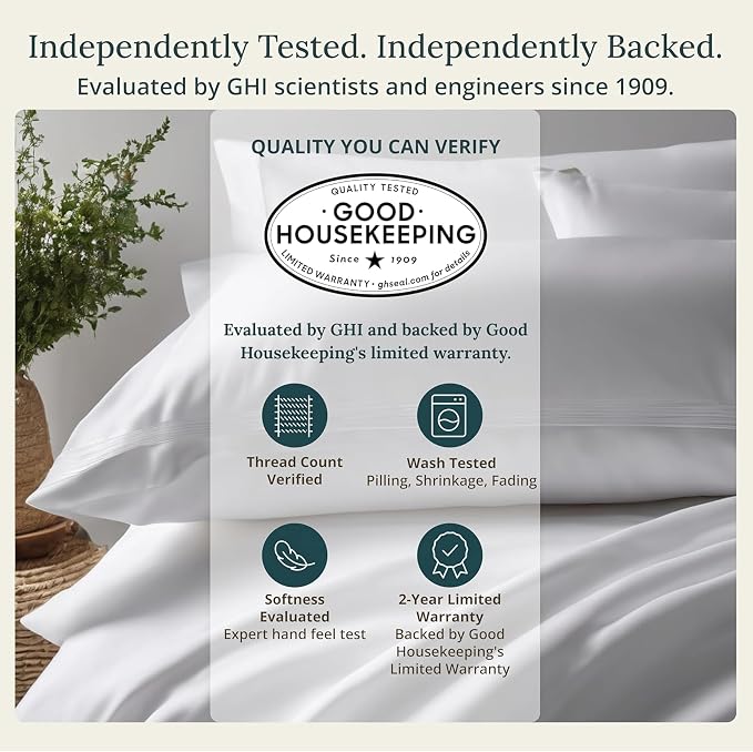 California Design Den 100% Organic Cotton Twin Sheets Set, 3 Pcs | GOTS Certified, Lightweight Crisp & Airy Percale For Hot Sleepers, All-around Elastic, Easy Care - Blue Hydrangea