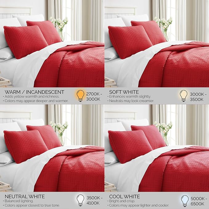 Southshore Fine Living, Inc. Full/Queen Quilt Bedding Set, Microfiber Quilts Queen Size, Coverlet, Stain & Pet Hair Resistant Bedding, Full Size Bedspread with 2 Pillow Shams, Chili Pepper Red