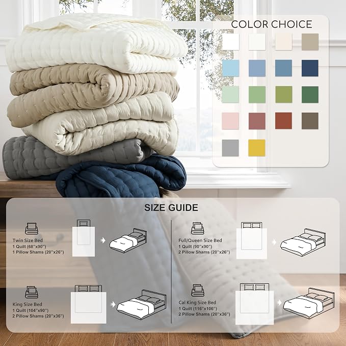 WDCOZY Pink Twin Size Quilt Bedding Sets with Pillow Sham, Lightweight Soft Bedspread Coverlet, Quilted Blanket Thin Comforter Bed Cover, All Season Summer Spring, 2 Pieces, 68x90 inches