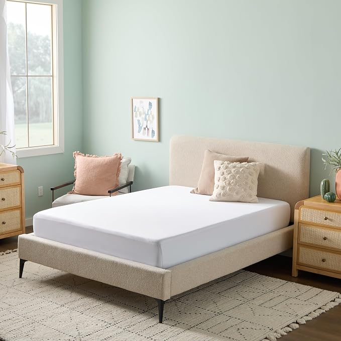 Linenspa Waterproof Mattress Protector — Breathable, Noiseless, Full