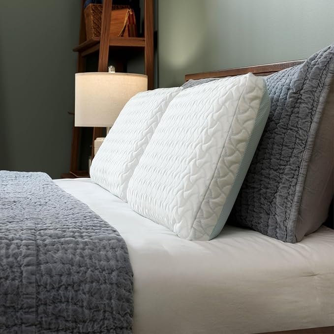 Tempur-Pedic TEMPUR-Cloud® + Cooling Pillow, Standard - 2-Pack