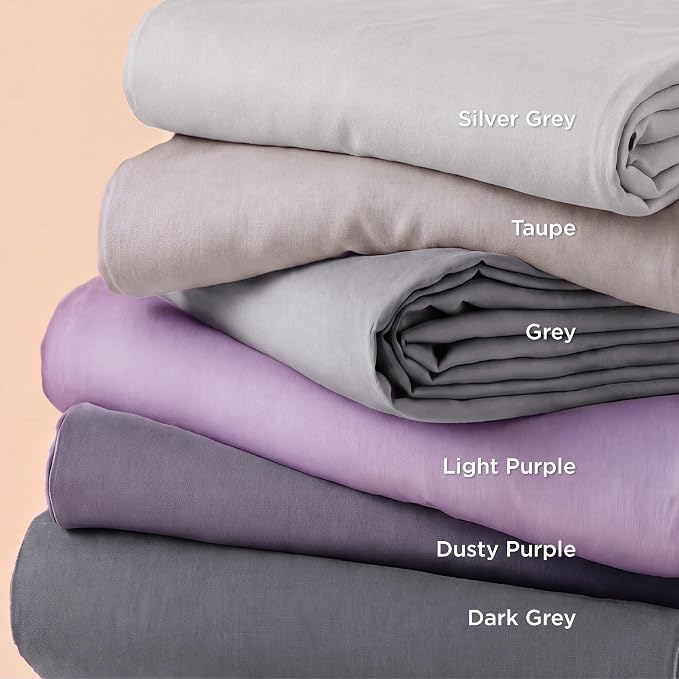 Bedsure Duvet Cover King Size, Soft Double Brushed Bedding Set, 3Pcs, Taupe | For Kids & Adults, 104"x90" Comforter Cover, Hotel Luxury, All Season, Breathable, Easy Care, Lightweight, Zipper Closure