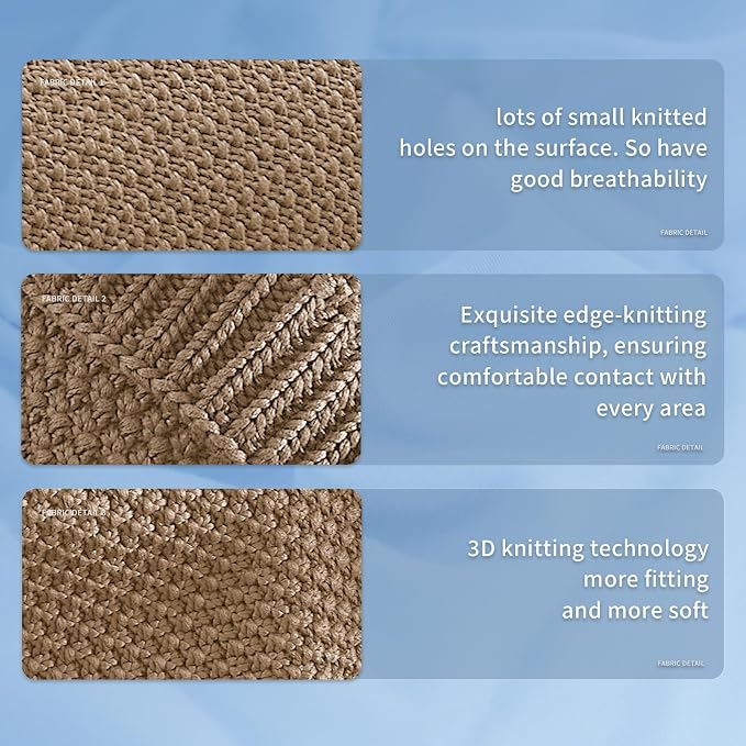 Knitted Weighted Blanket - 50"x60" 5lbs Cooling Chunky Knit Heavy Blanket for Adults Cable Yarn Knit Decorative No Beads Soft, Cozy and Cooling Weighted Throw Blankets Machine Washable