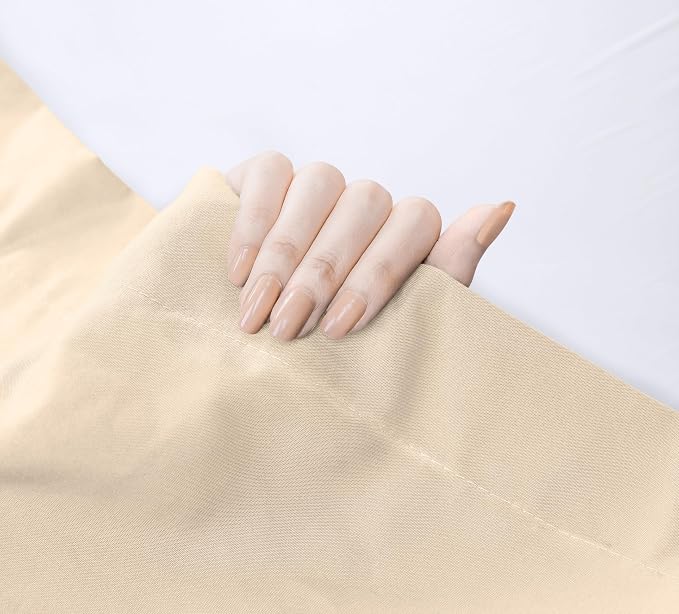 Twin Size Flat Sheet Only Pack of 6, Ultra Soft Hotel Sheets, Beige | Hotel Bedding, Cooling Comfort, Smooth Feel, Wrinkle & Fade Resistant, Easy Care, Long-Lasting, Machine Washable, OEKO-TEX