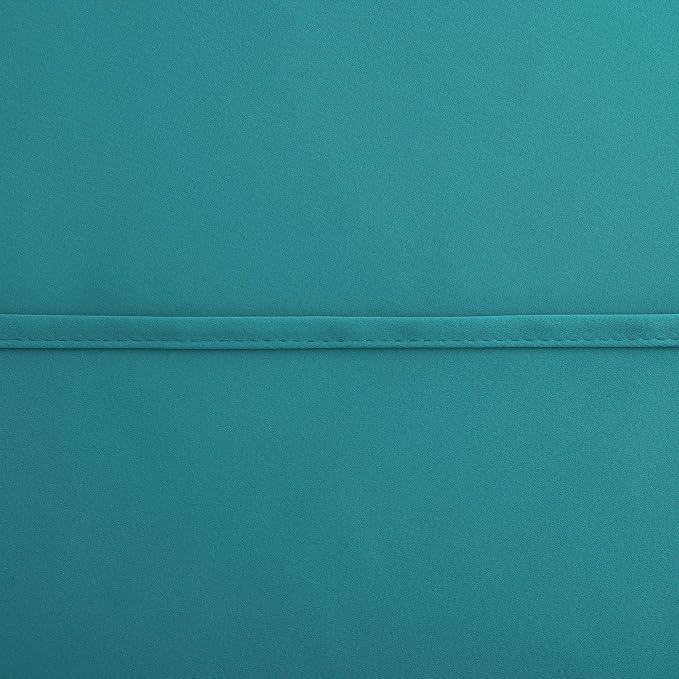 KOUFALL Teal Curtains 96 Inches Long for Bedroom 2 Panel Sets Grommet Blackout Room Darkening Curtains for Living Room 52 x 96 Inch Length