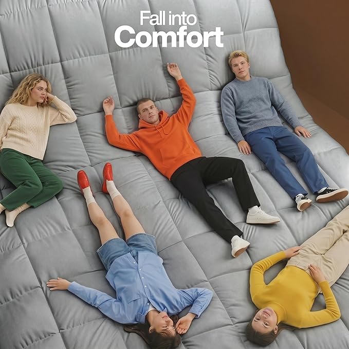 Utopia Bedding Comforter King Size, Duvet Insert, Light Grey, 90 x 102 in | Soft and Fluffy Down Alternative Bed Comforter, All Season, Breathable, Corner Tabs, Box Stitched, Durable, Machine Washable