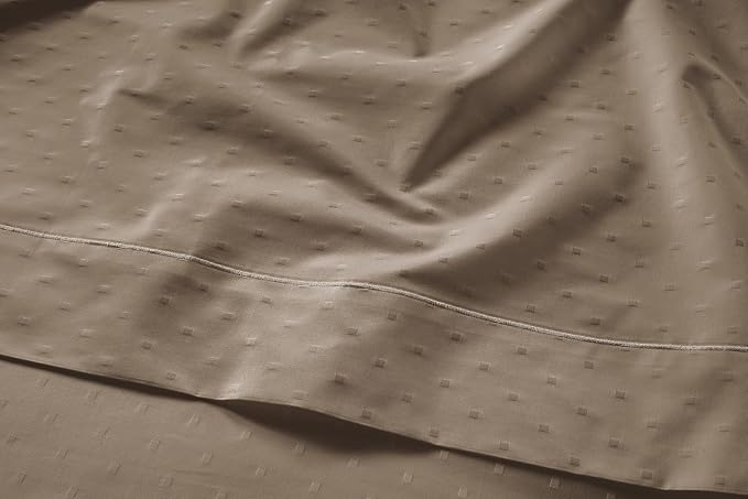 LANE LINEN Split King Sheets Sets for Adjustable Bed Sateen Weave - Taupe | Split King Sheets - 5-Piece Set, For Guests And Everyday Use, For A Silky Hotel-Style Bed, Made For Adjustable Beds