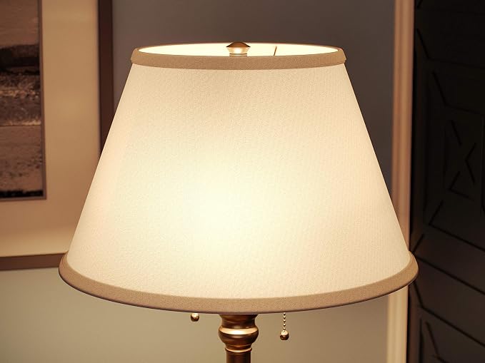 Kenroy Home Spyglass Floor Lamps, Medium, Antique Brass Finish