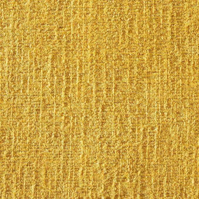 MIULEE Yellow Chenille Couch Throw Pillow Covers, 20x20 | Set of 2, Soft Farmhouse Modern Home Decor, Decorative Pillowcases for Sofa Living Room Bed