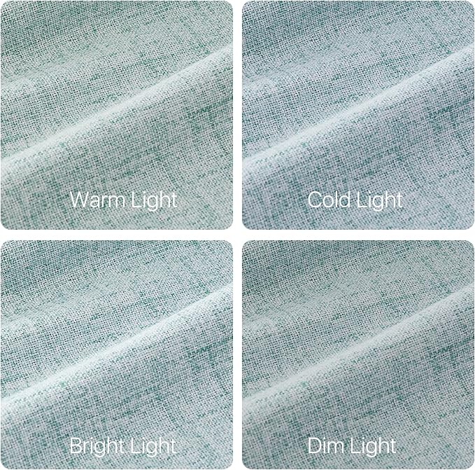 NICETOWN Seafoam Green Blackout Curtains 84" L for Living Room 2 Panels | Cozy Bedroom Curtains for Kids Room Nap Time, Noise Reducing, Privacy Protection, Thermal Insulated, W52" x L84" per Panel