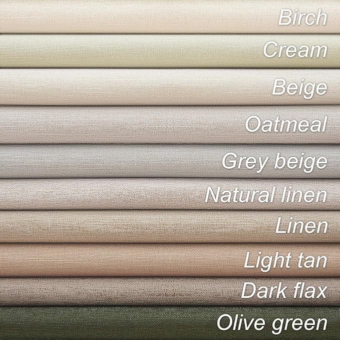 Topfinel Kitchen Curtains 54 Inch Length Linen Blackout Curtains for Small Window Back Tab Rod Pocket Pinch Pleated 100% Black Out Linen Cafe Classroom/Dorm Olive Green Loden(52"x54"x2 Panels)