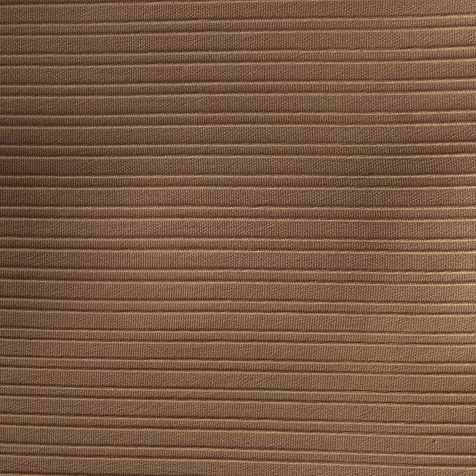 Comforter Set King Dark Brown Striped Luxury Washed Microfiber Jacquard 3 Pieces Bedding, Dark Brown Vertical Ticking Stripes Comforter with 2 Pillowcases Soft Breathable Durable Comfy