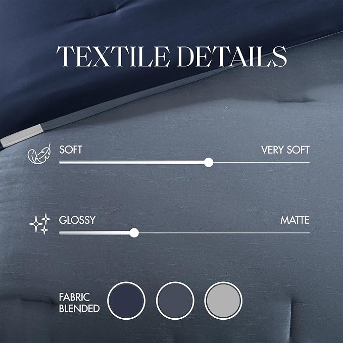Madison Park Deluxe Hotel Style Comforter Set, 7PC Queen Bedding Set