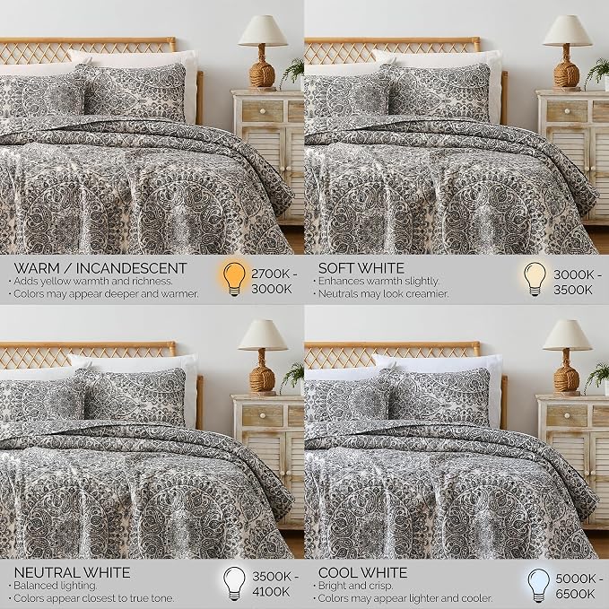 Southshore Fine Living, Inc. Ashanti Collection Oversized Quilt Queen Bedding Set Lightweight, Soft Coverlet Bedspread 3-Piece with Two Matching Shams (98 in Wide x 98 in Long), Full/Queen, Grey