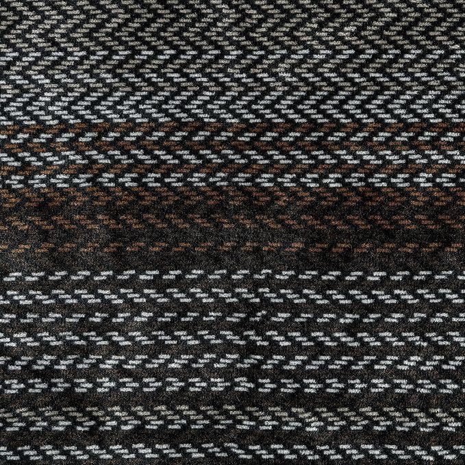 Wrangler - Blanket, Super Soft Plush Fleece Bedding, Yellowstone Inspired Throw Blanket for Couch or Bed (Nash Stripe Brown, 50" x 60")